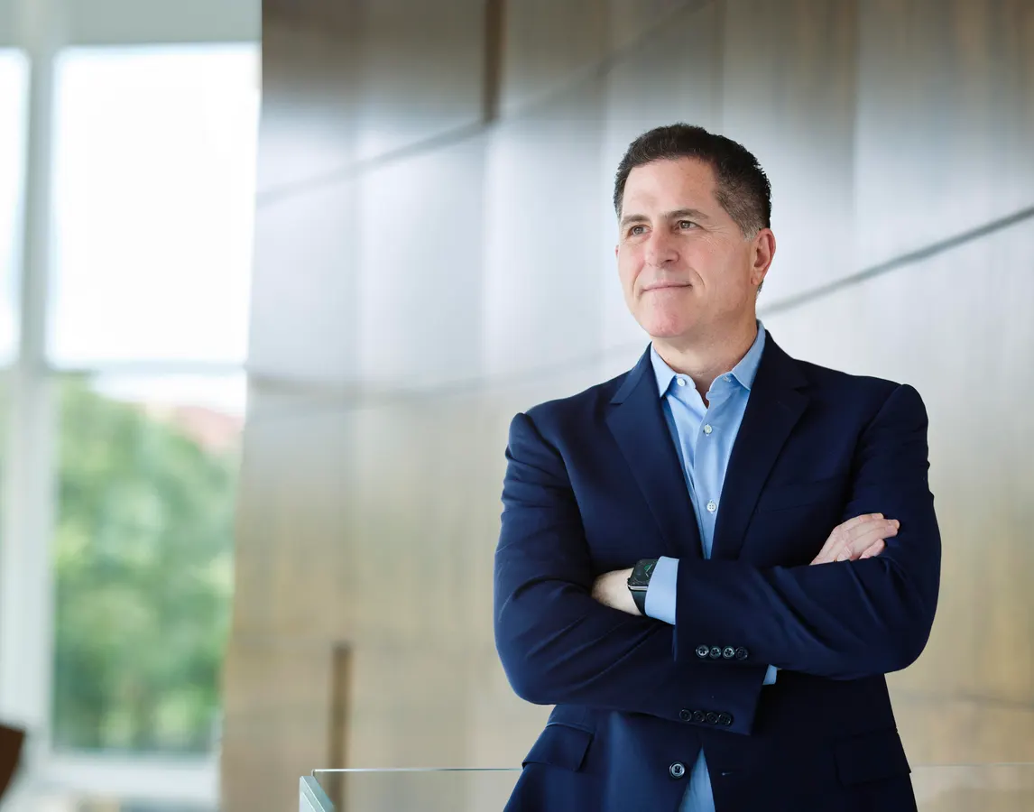 Michael Dell, founder and CEO of Dell Technologies, recognized for revolutionizing personal computing and leading innovation in enterprise IT, cloud computing and artificial intelligence