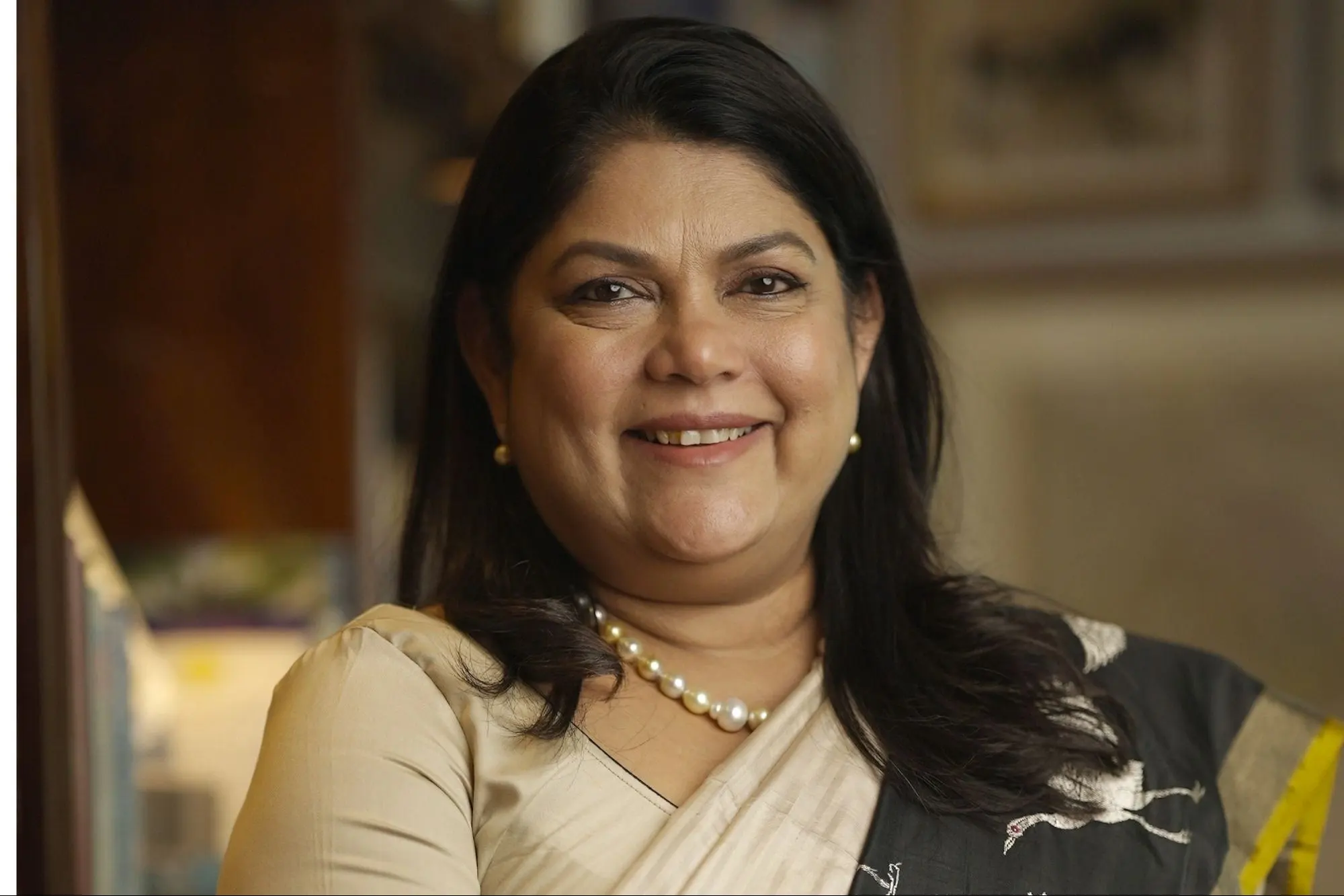 Falguni Nayar, founder and CEO of Nykaa, leading India's beauty and lifestyle e-commerce platform through innovation and digital retail