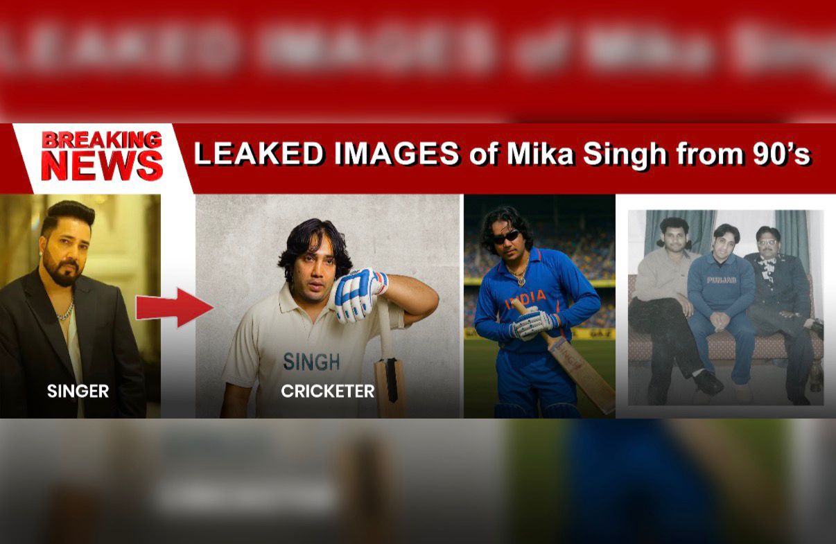 Mika Singh Goes Viral with Childhood Cricket Photos: “No one could get me out!”