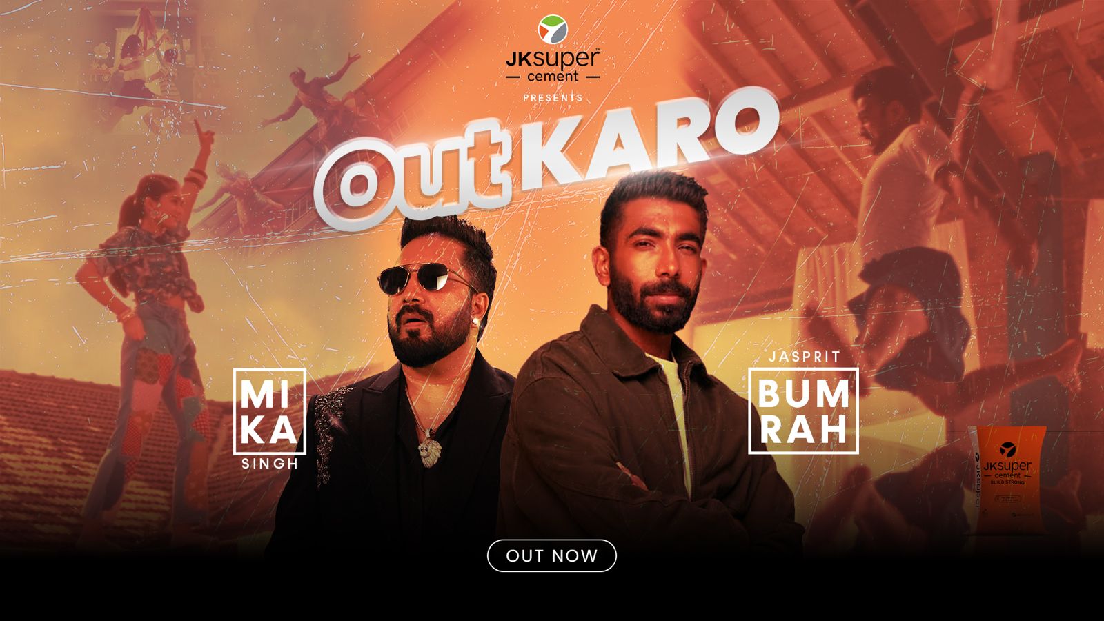 JK Super Cement ‘Out Karo’ Song Sets the Internet Ablaze as Mika Singh and Bumrah Drive a National Trend