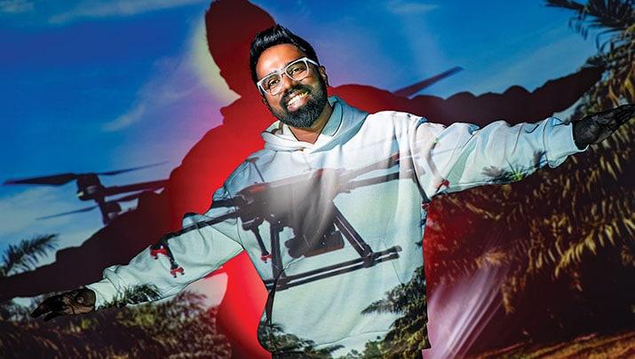 Devan Chandrasekharan Agritech Innovation: How Fuselage Innovations Is Using Drones to Change Indian Farming