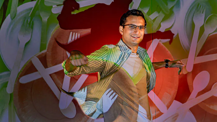 Rishabh Suri Is Turning Agricultural Waste Into Plastic-Free Tableware With qudrat