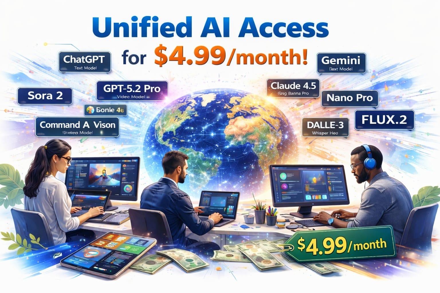 AllGPT.com Pushes Unified AI Model as It Takes On ChatGPT Go With $4.99 Global Lite Plan